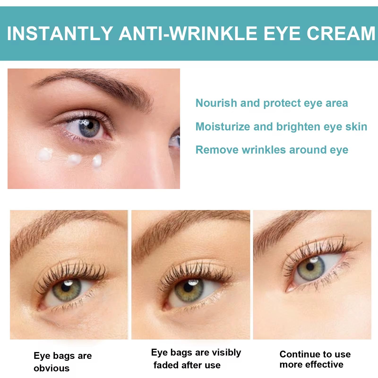 Amazon.com: OTVENA Korean Instant Eye Cream – Advanced Anti-Aging